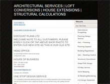 Tablet Screenshot of discountplansltd.com